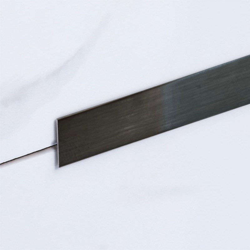 Полоса Нержавеющая сталь Juliano Tile Trim SP117-4B-10W (3000мм) Black матовый