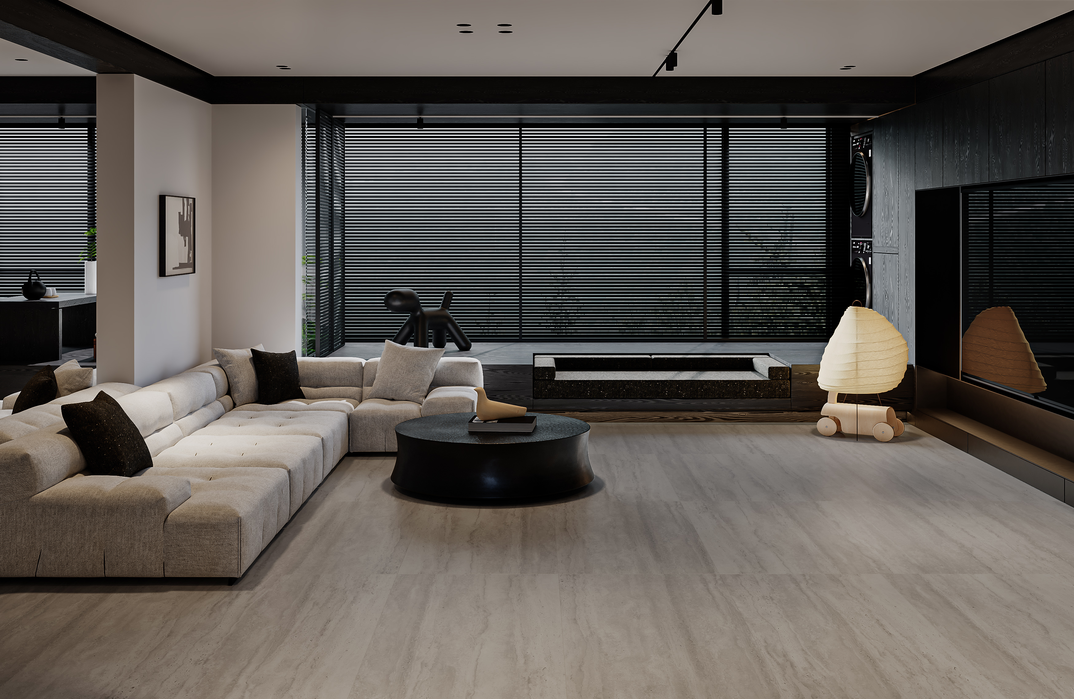 Слим Тайл Травертин  / Slim Tile Travertine#3