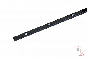 Декоративная вставка Juliano DR1514 Black