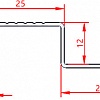 Профиль Juliano Tile Trim SB022 Silver (2440мм)#3