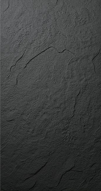 Панель декоративная HLP6012-06 Супер тонкий камень Pure black