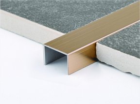 Профиль Juliano Tile Trim SUP15-3B-10H Rose Gold матовый (2700мм)